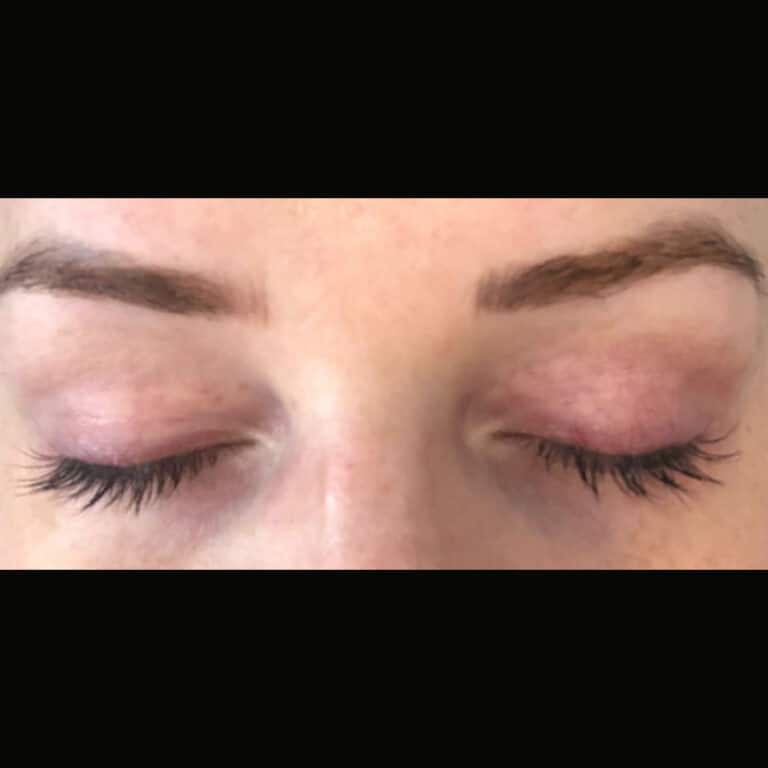 After Image: Lash Tint - front